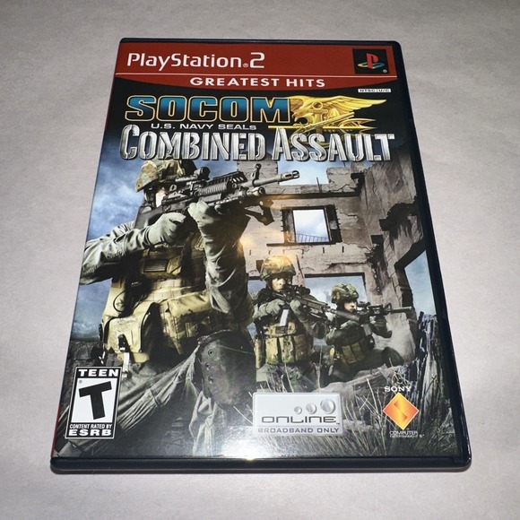 Other - SOCOM U.S. Navy SEALs Combined Assault (PS2 2006) Complete CIB Registration Card